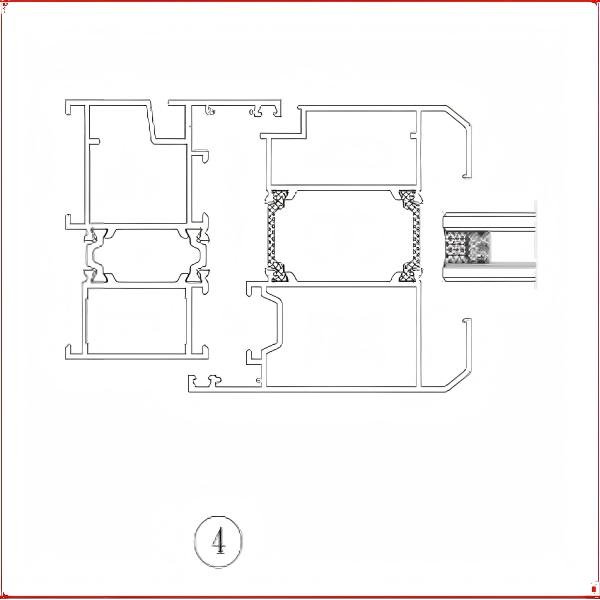 JN71 series thermal insulation casement window - Image 6