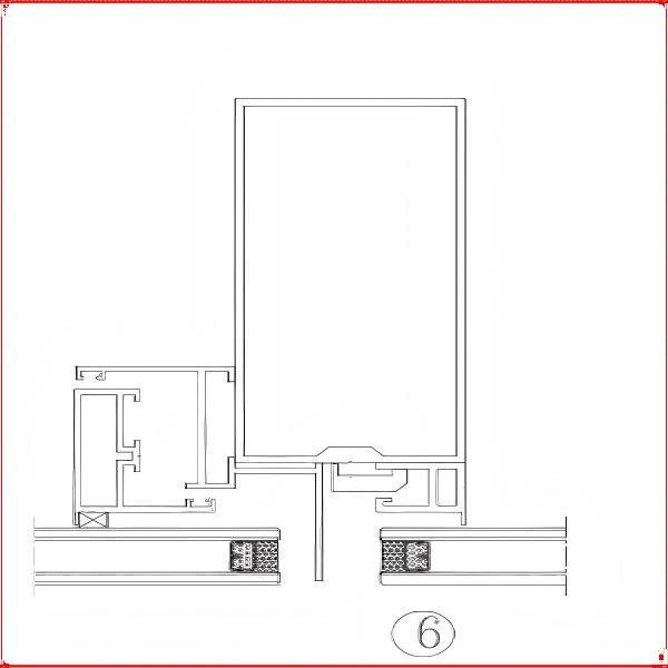 YMQ100,120,140 series hidden frame curtain wall - Image 4