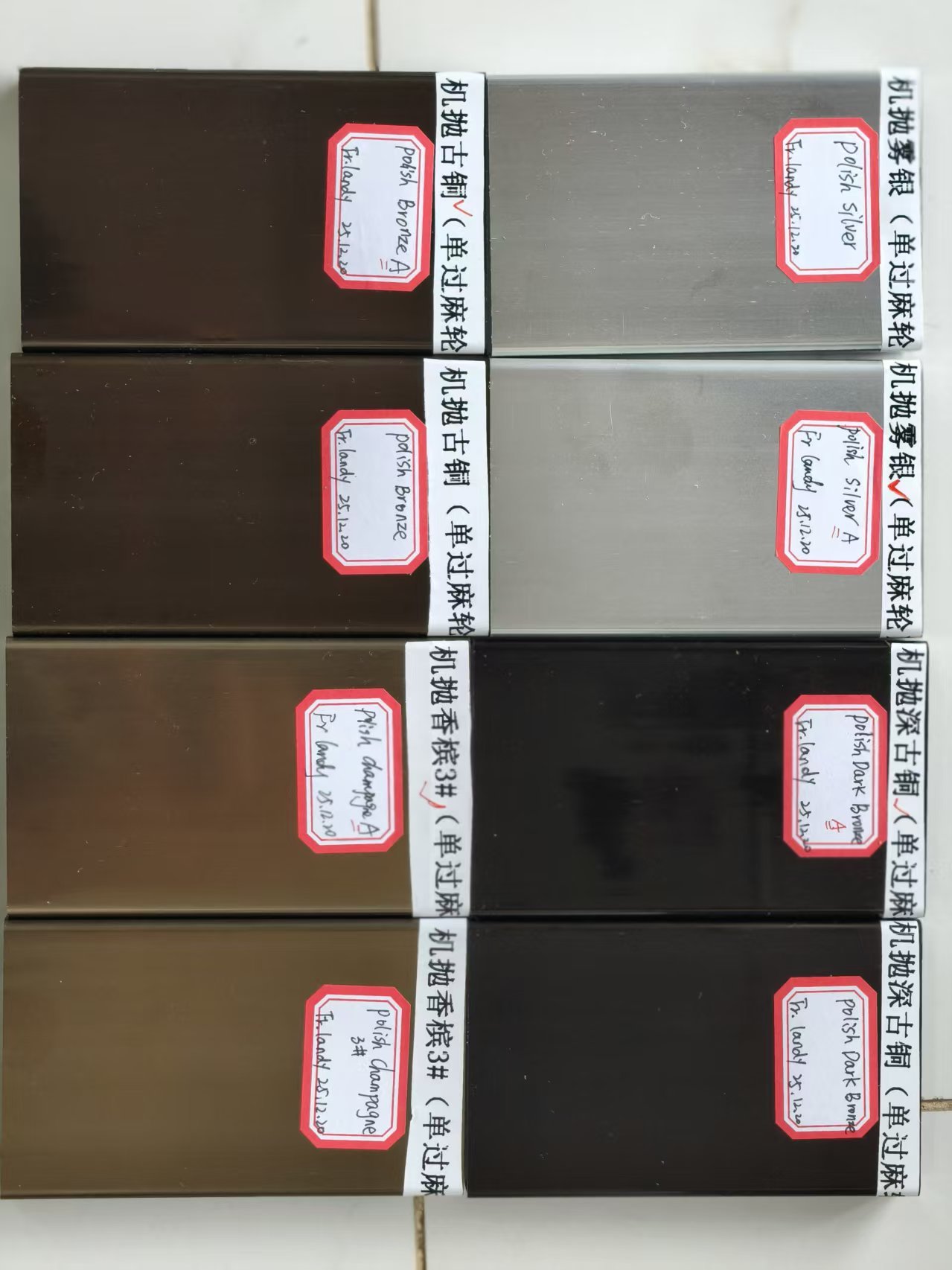 syria aluminium profiles colors